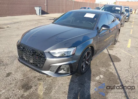 2024 Audi A5 Sportback Premium Plus 45 Tfsi Quattro S Tronic из США, поврежденный, VIN WAUFACF57RA096421